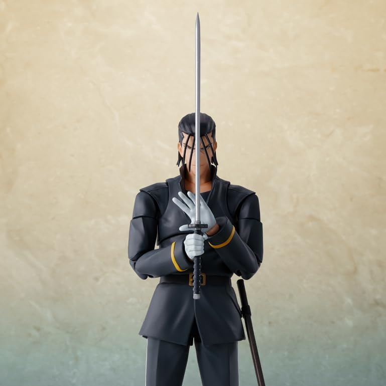 Bandai - S.H.Figuarts Rurouni Kenshin: Meiji Swordsman Romantic Story - Hajime Saito Action Figure