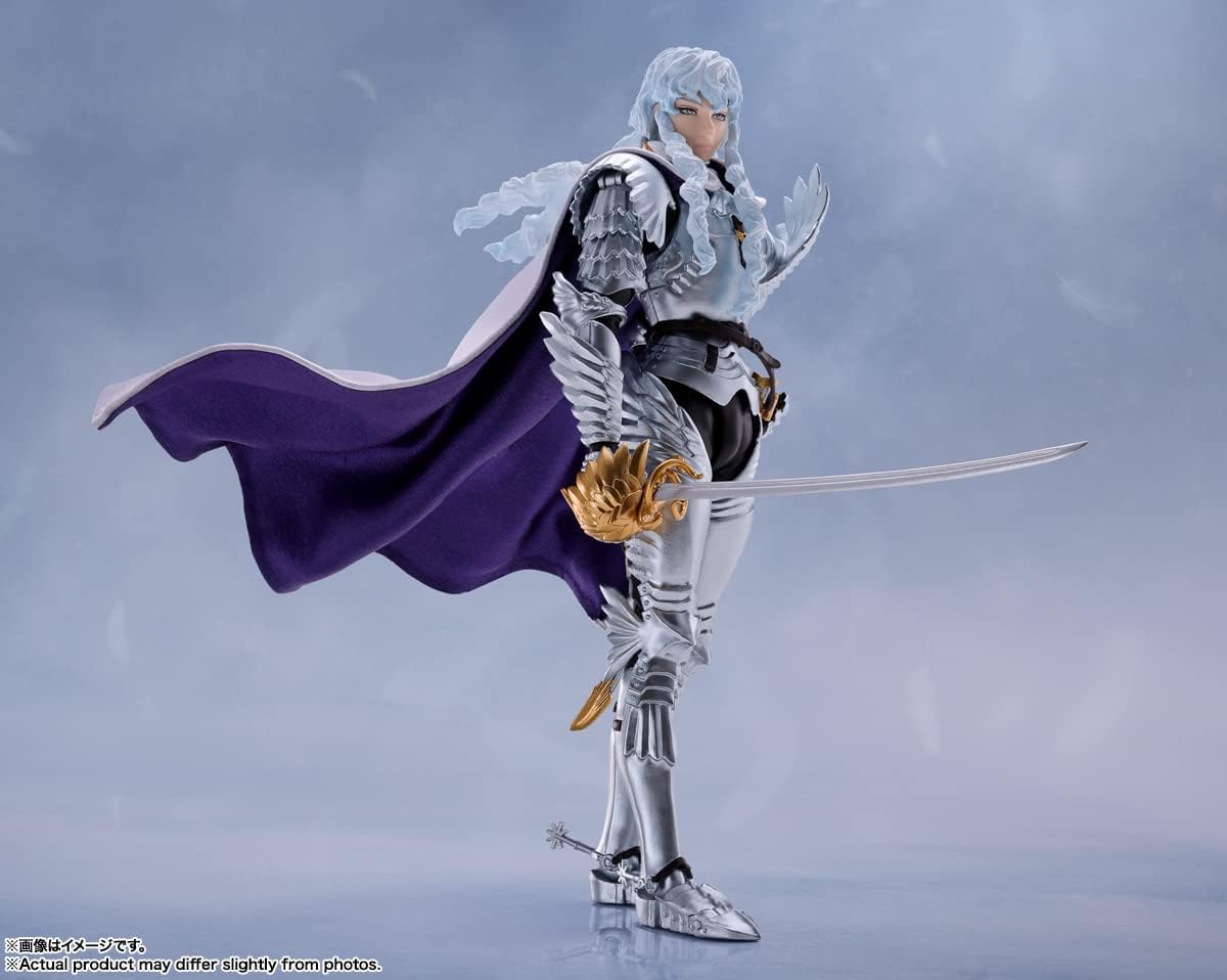 Tamashii Nations S.H. Figuarts - Berserk Griffith (Hawk of Light) Action Figure