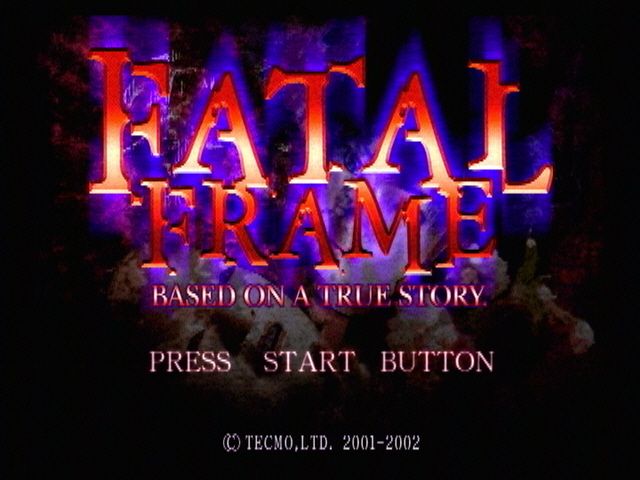 Fatal Frame - Playstation 2