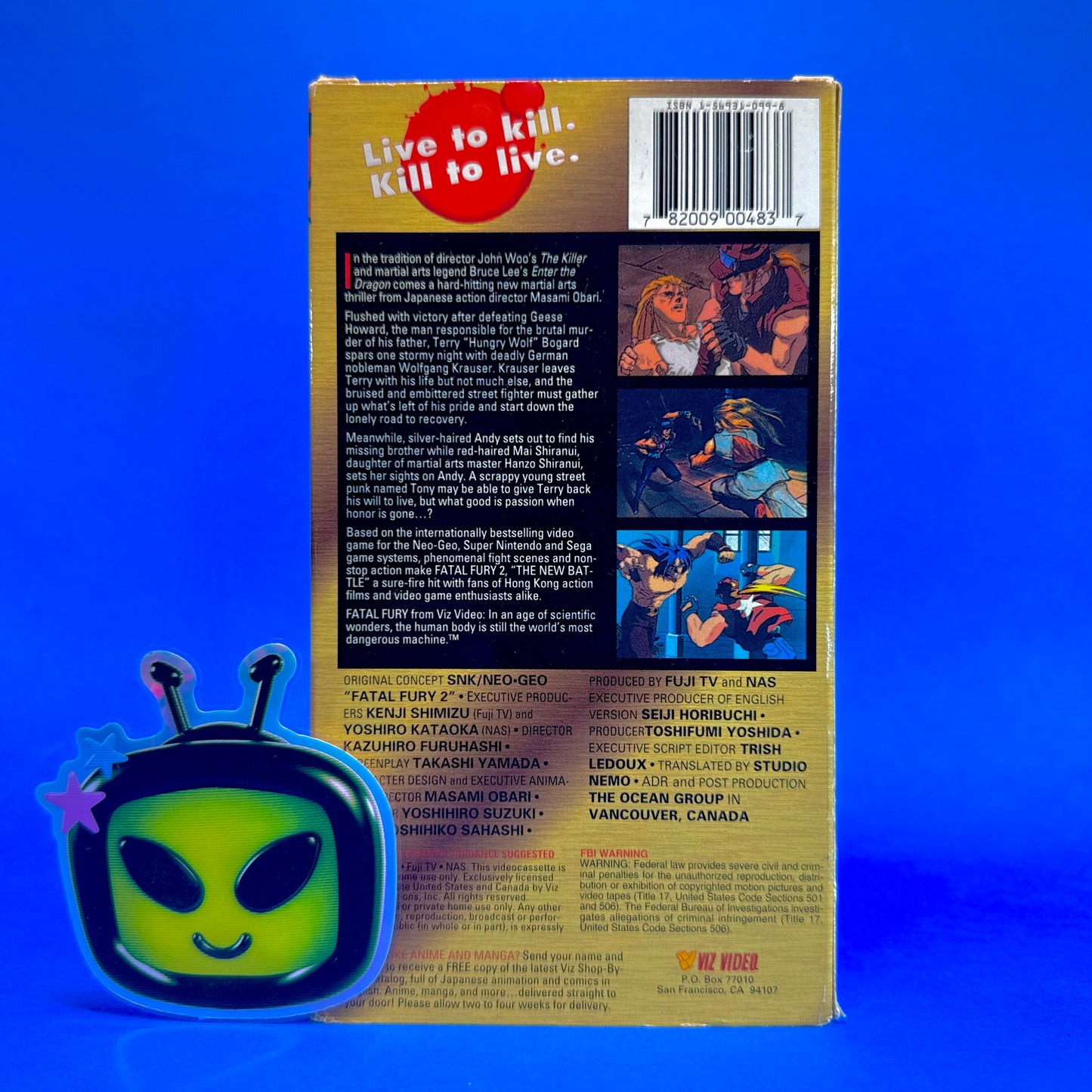 Fatal Fury 2: The New Battle VHS