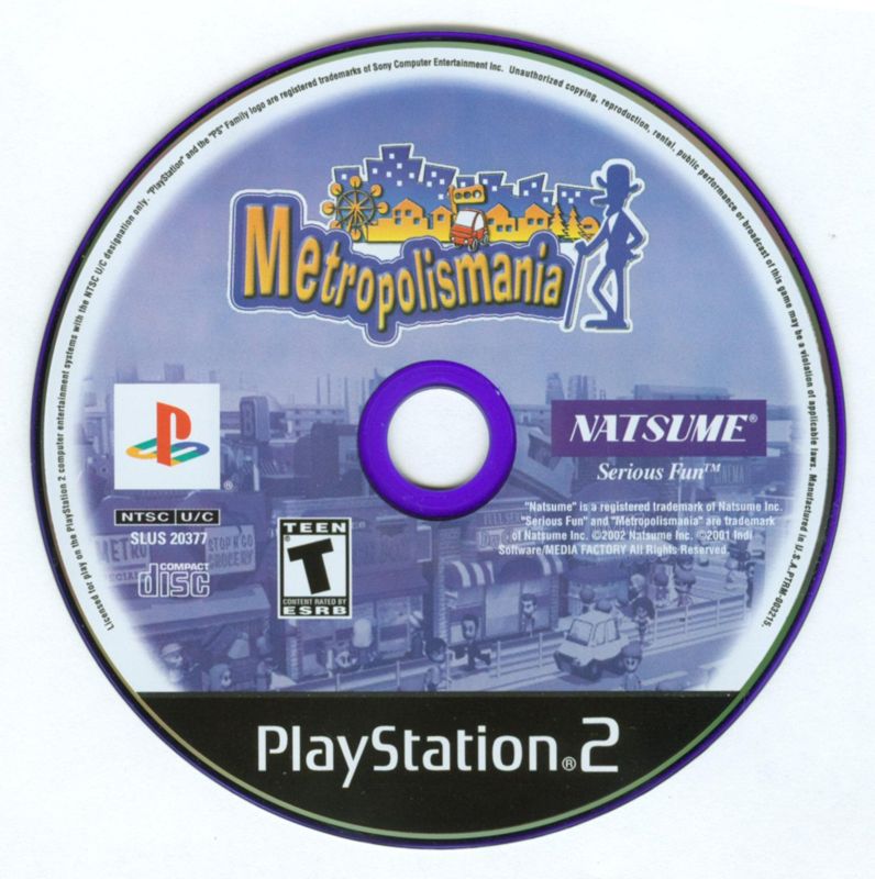 Metropolismania PS2