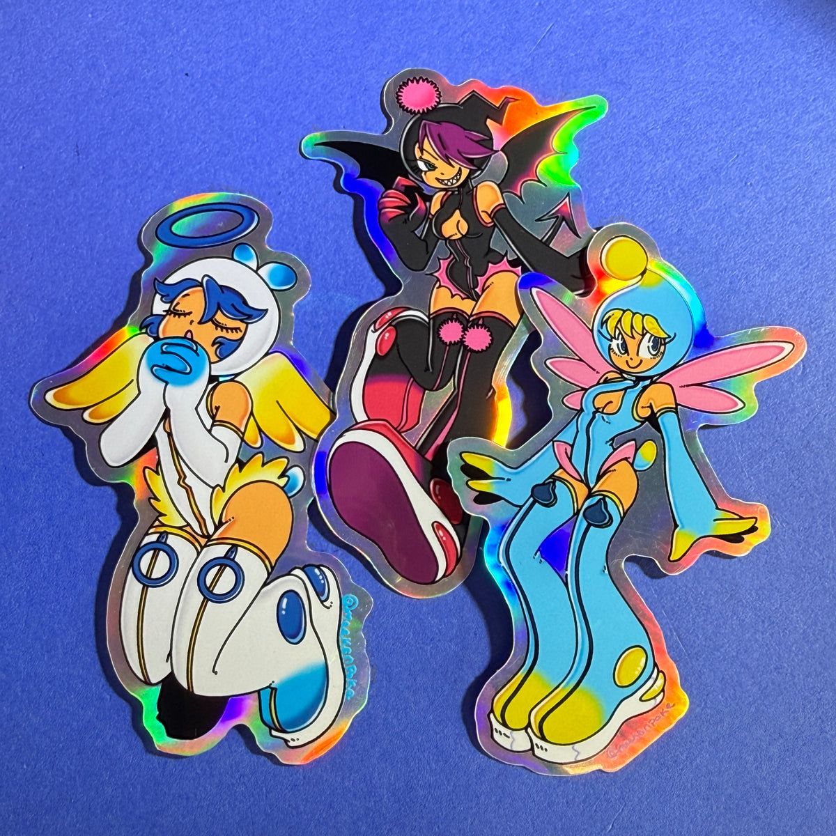 Meeks n Poke - Chaos Girls 3.5” Sticker Collection