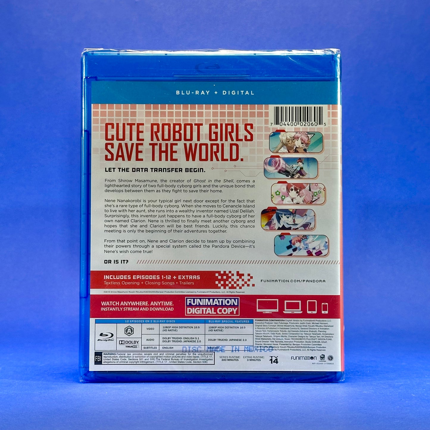 Pandora in the Crimson Shell: Ghost Urn - Blu-ray