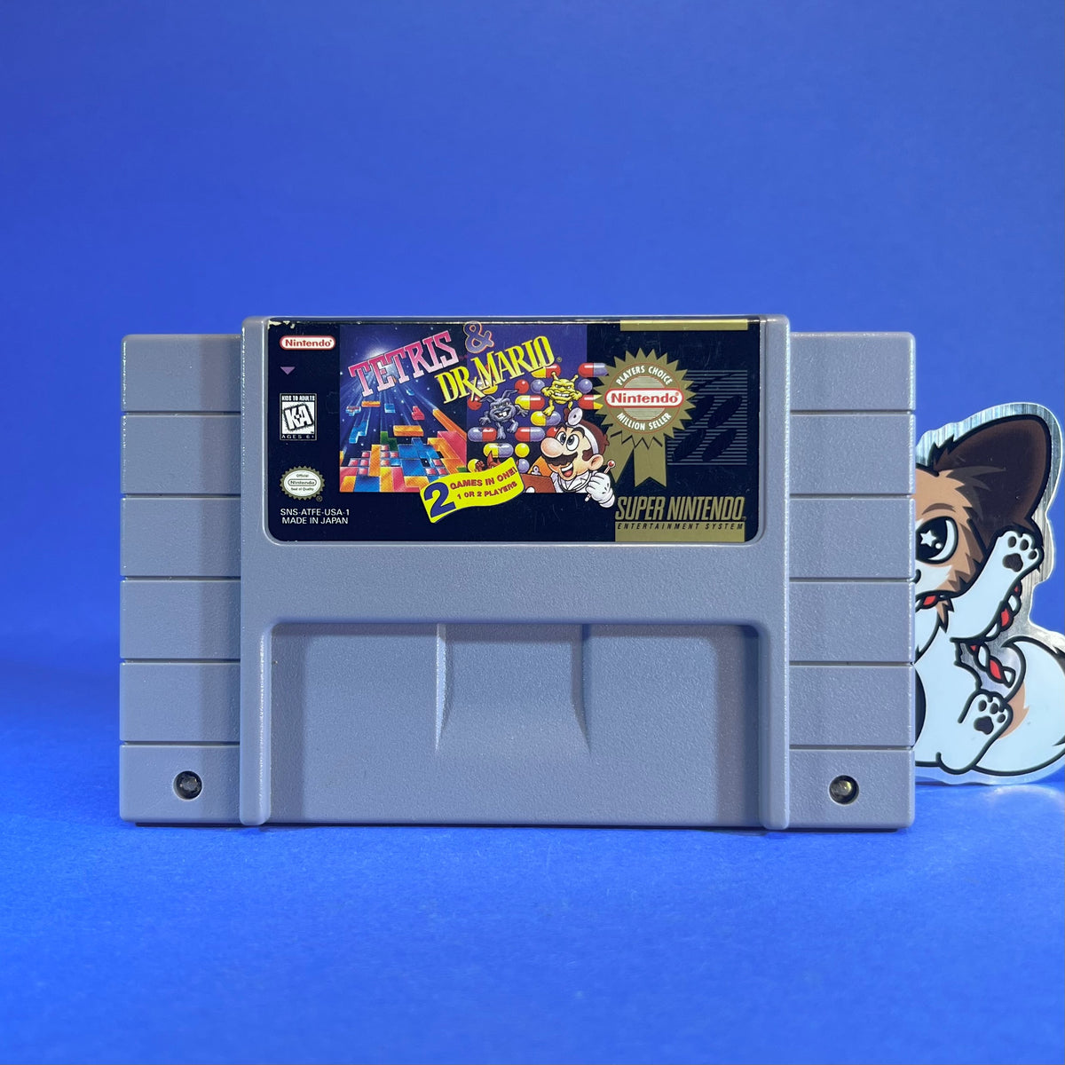 Tetris & Dr. Mario - Super Nintendo