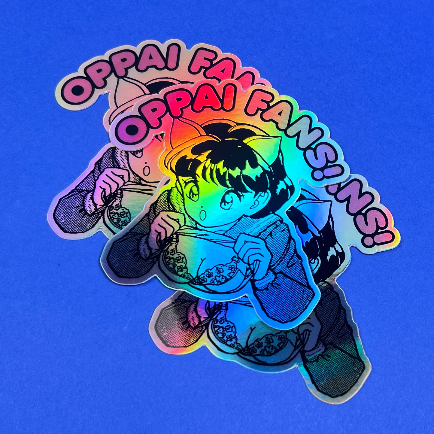 HVYBLK - Oppai Fans Sticker