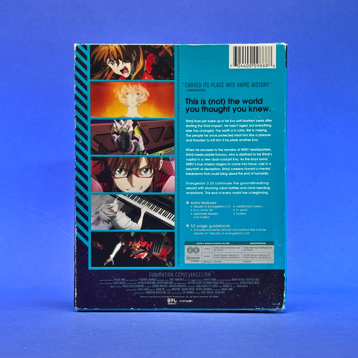 Evangelion: 3.33 - You Can (Not) Redo. - Blu-Ray