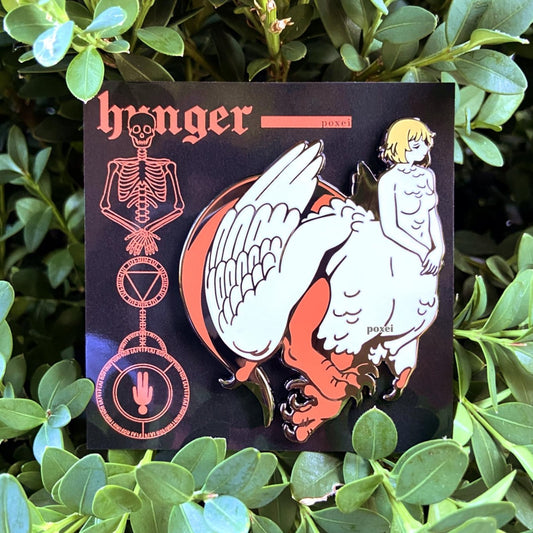 Poxei - Hunger Enamel Pin