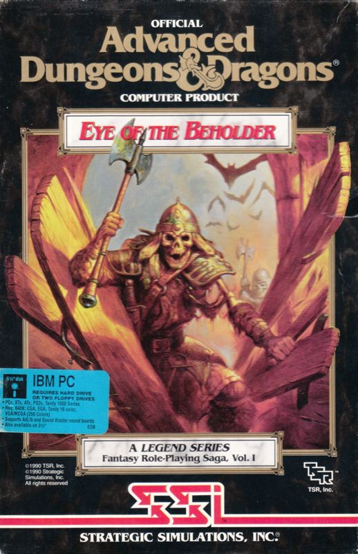 Advanced Dungeons & Dragons: Eye of the Beholder - Sega CD