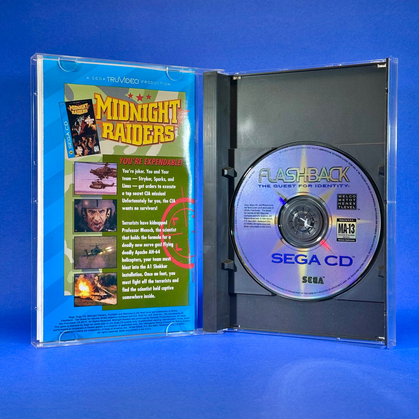 Flashback: The Quest For Identity - Sega CD