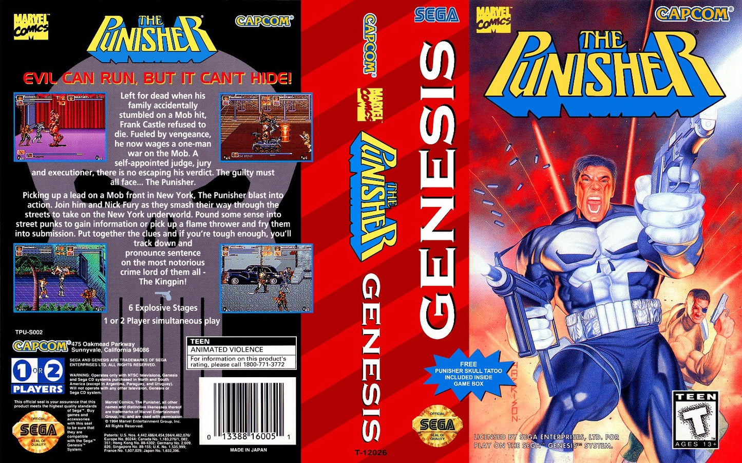 The Punisher - Sega Genesis