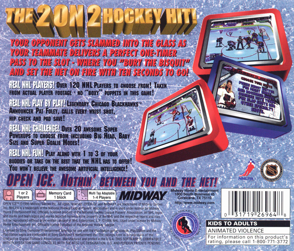 NHL Open Ice 2 on 2 Challenge - Playstation