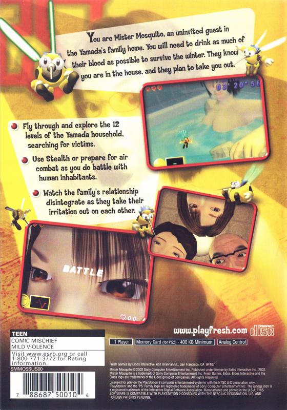 Mister Mosquito - PlayStation 2