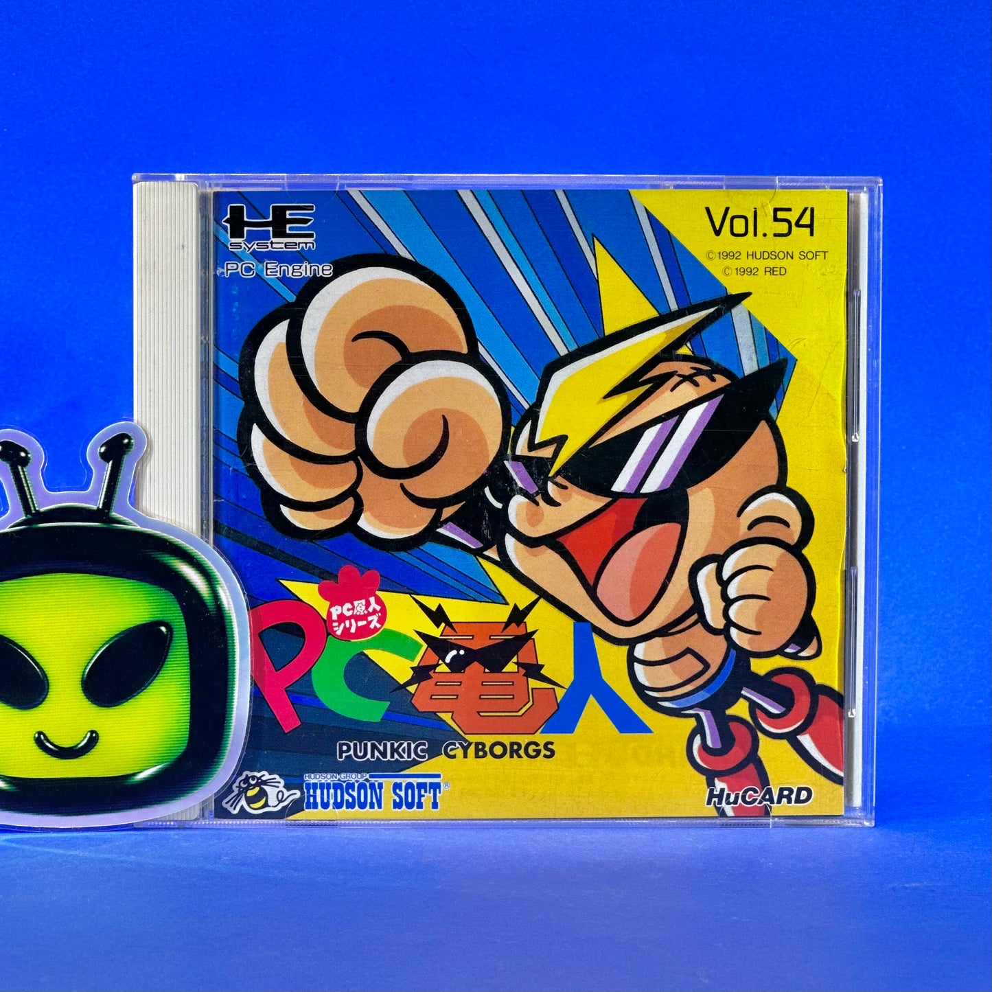PC DENJIN: PUNKIC CYBORGS - PC Engine HuCARD