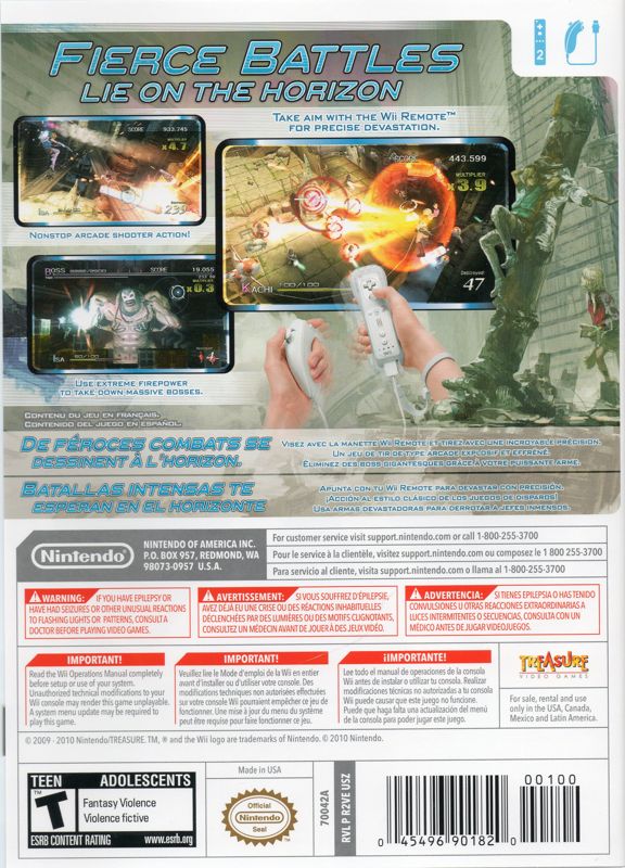 Sin and Punishment: Star Successor - Nintendo Wii