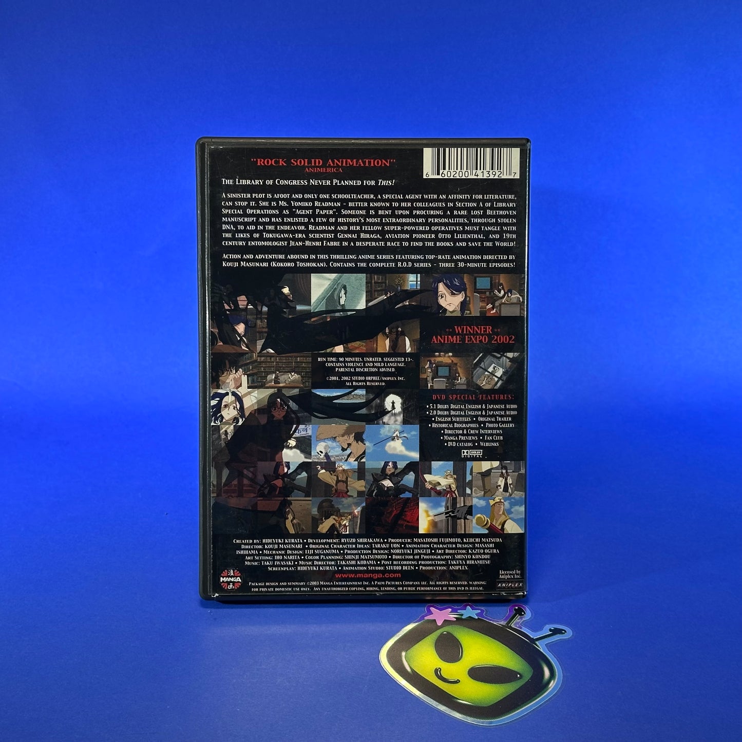 Read or Die: Yomiko Readman "The Paper" DVD