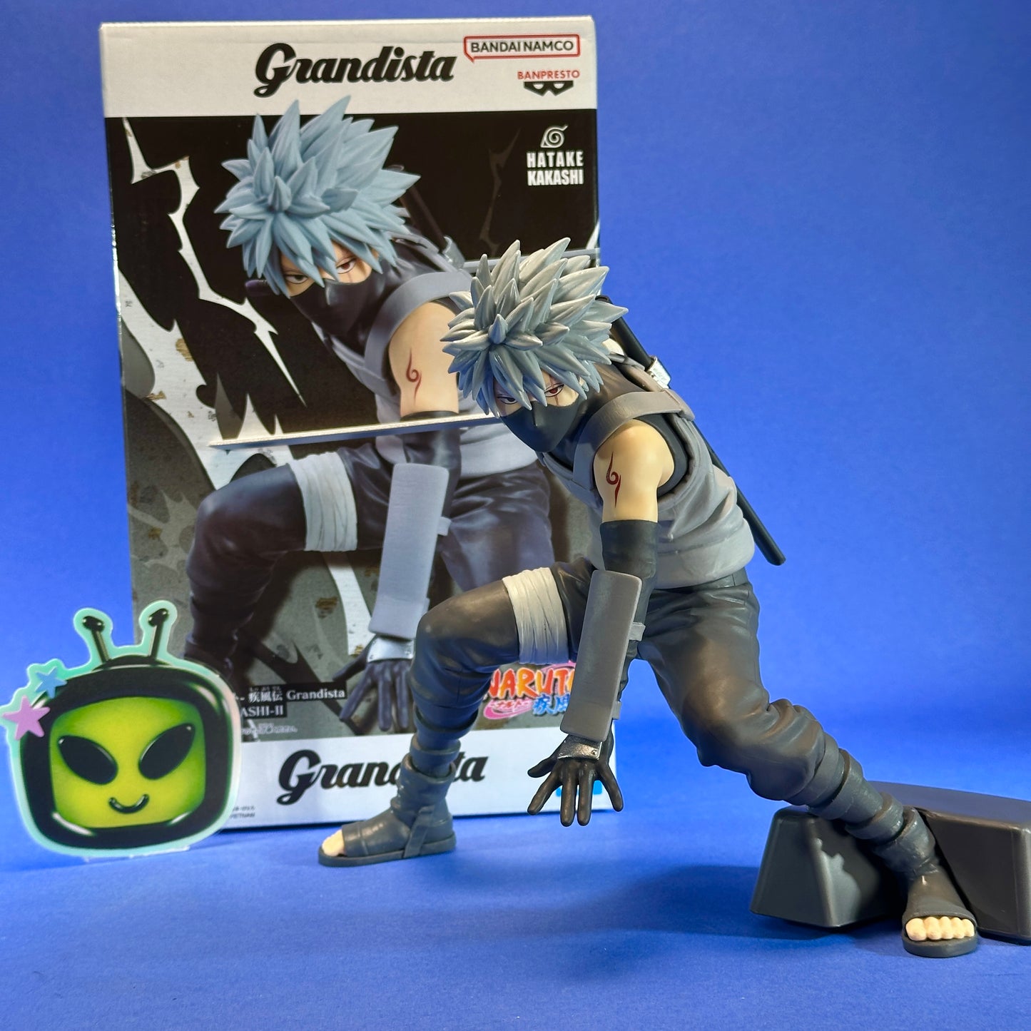 Banpresto - Naruto Shippuden Hatake Kakashi ~ANBU Black Ops ver.~ Grandista II Figure