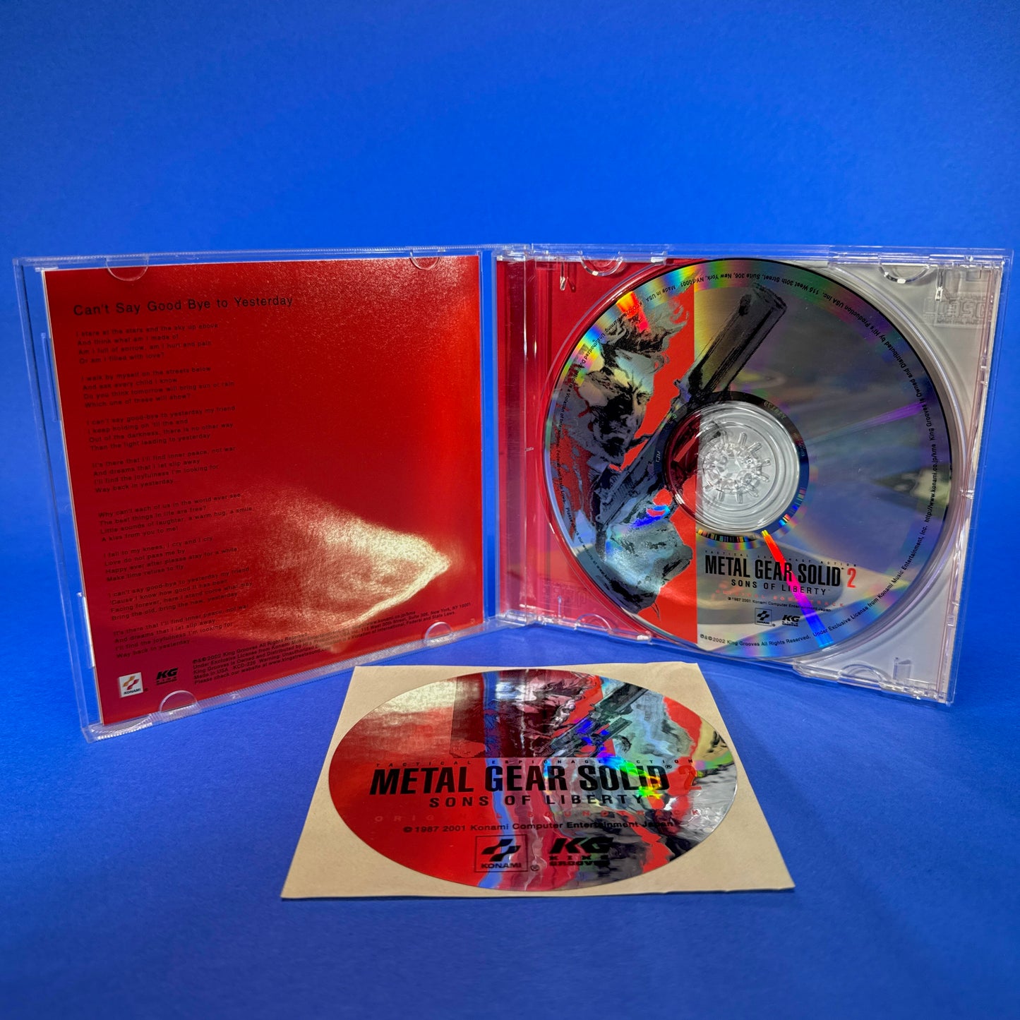 Metal Gear Solid 2: Sons of Liberty (Original Soundtrack) CD