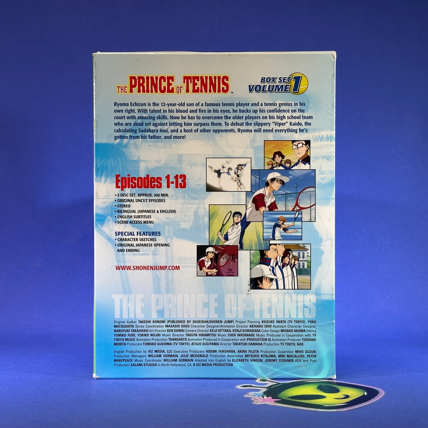 The Prince of Tennis Volume 1 DVD Box Set