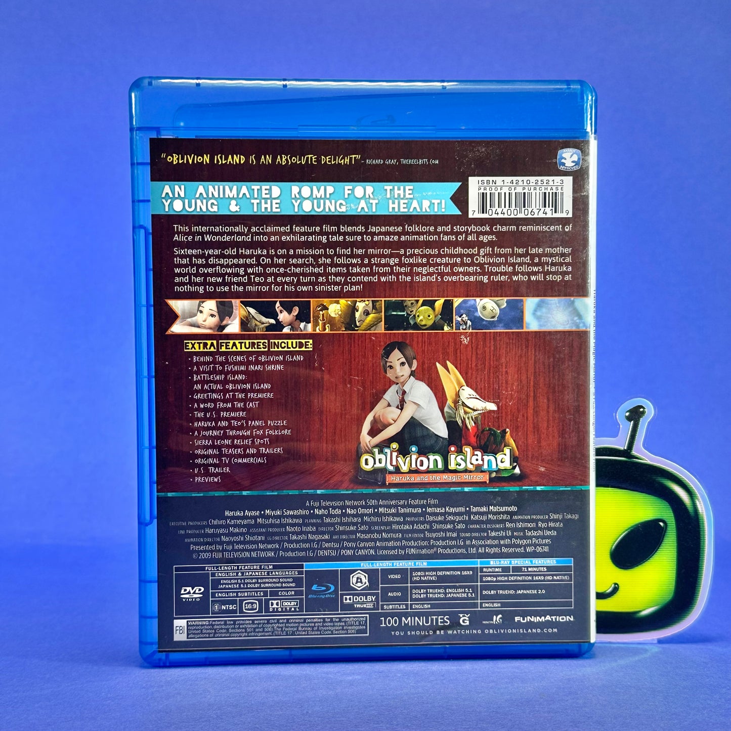 Oblivion Island: Haruka and the Magic Mirror - Blu-ray & DVD