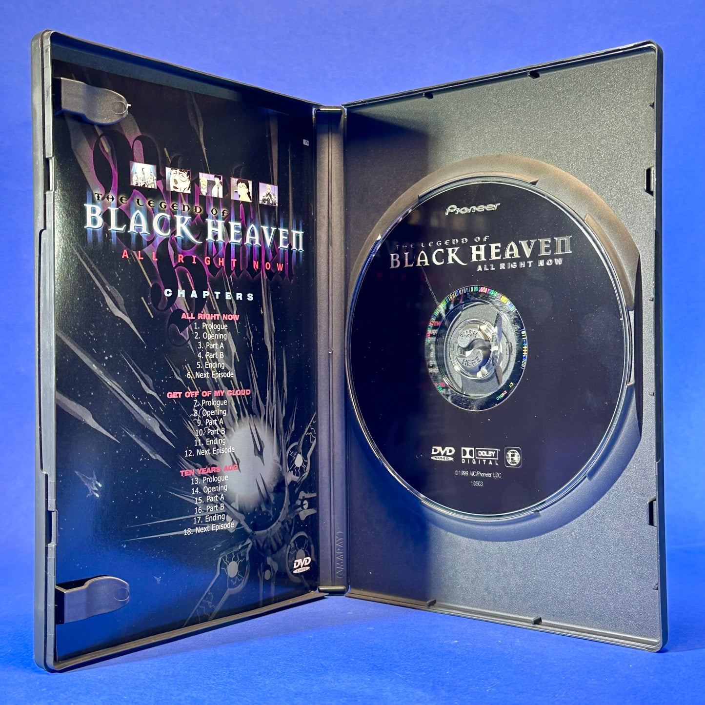 The Legend of Black Heaven DVD