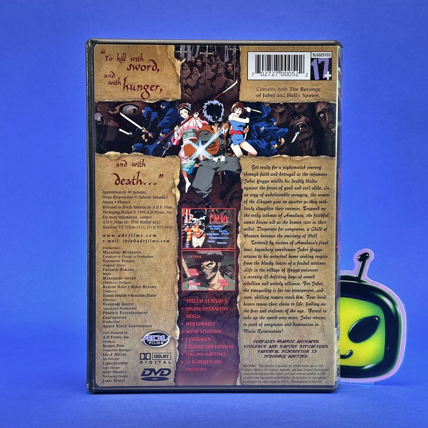 Ninja Resurrection - DVD