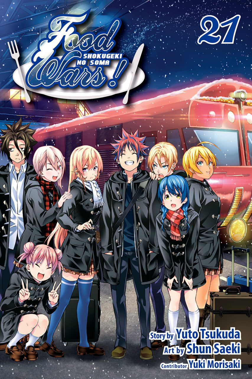 Yūto Tsukuda & Shun Saeki - Food Wars Manga