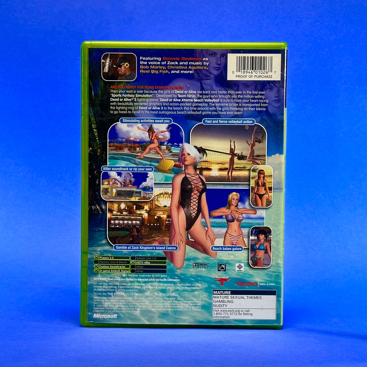 Dead Or Alive: Extreme Beach Volleyball - XBOX