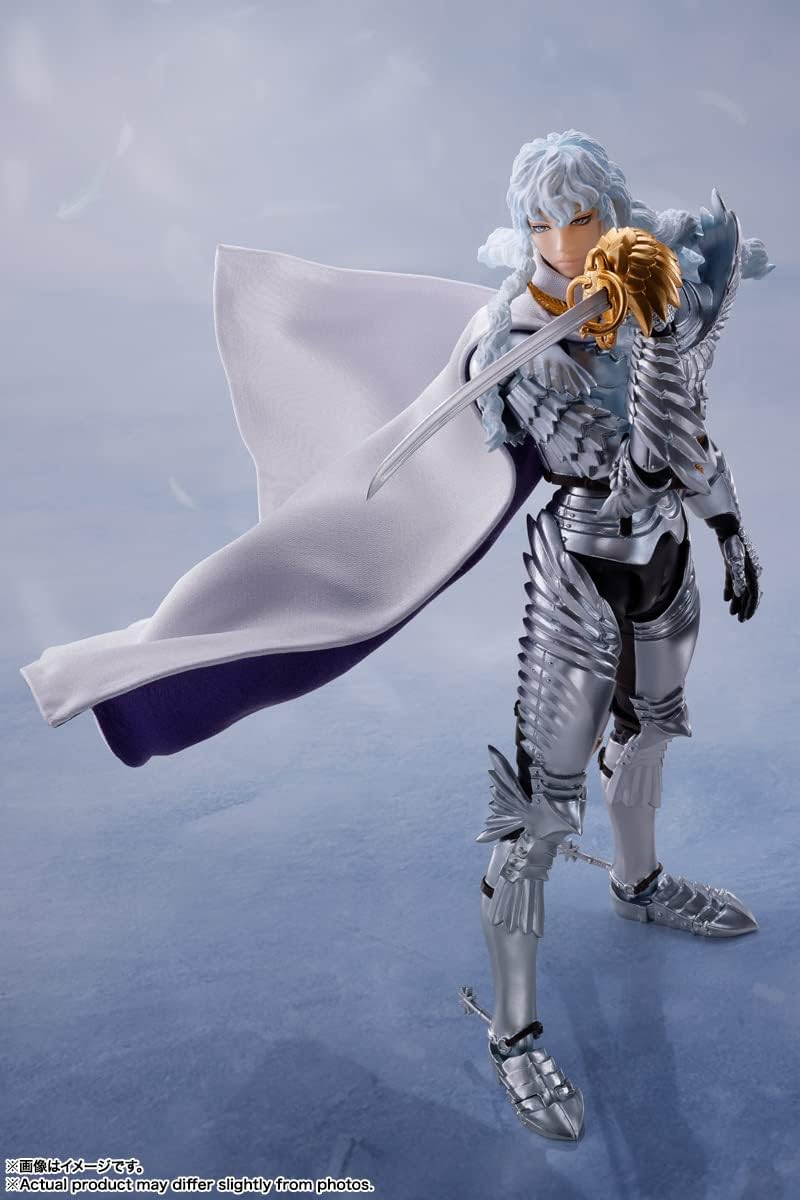 Tamashii Nations S.H. Figuarts - Berserk Griffith (Hawk of Light) Action Figure