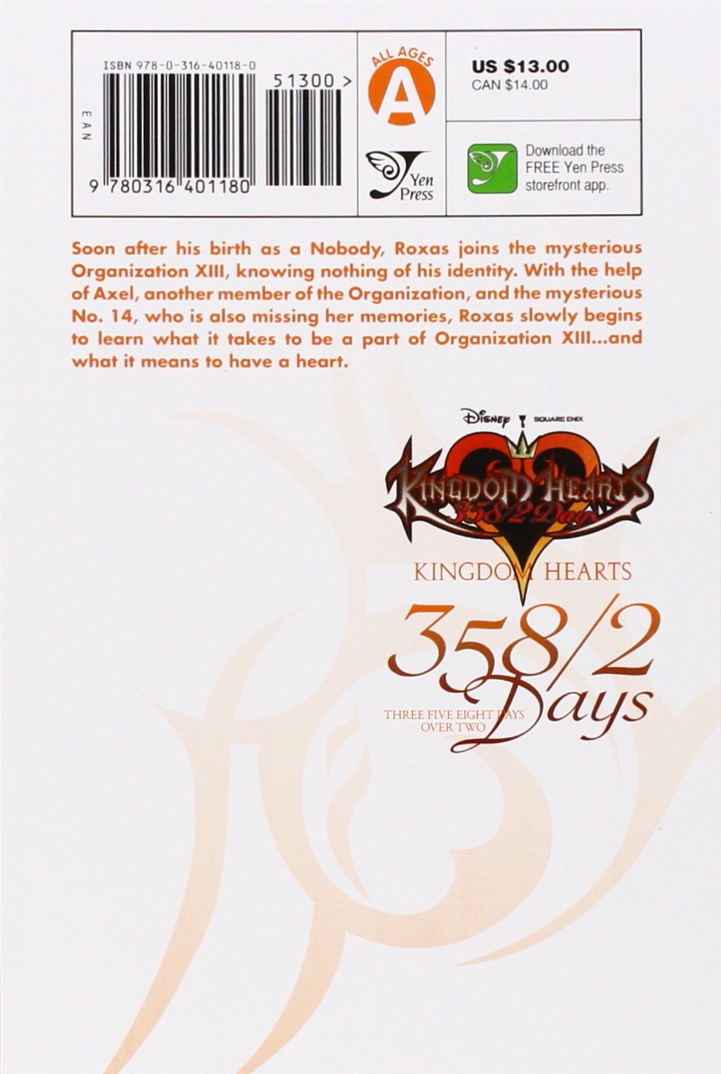 Shiro Amano - Kingdom Hearts 358/2 Days Manga