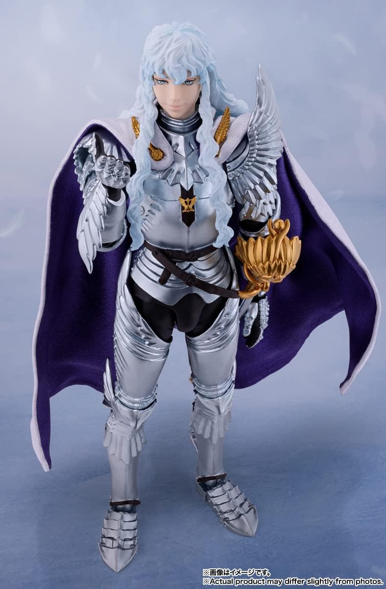 Tamashii Nations S.H. Figuarts - Berserk Griffith (Hawk of Light) Action Figure