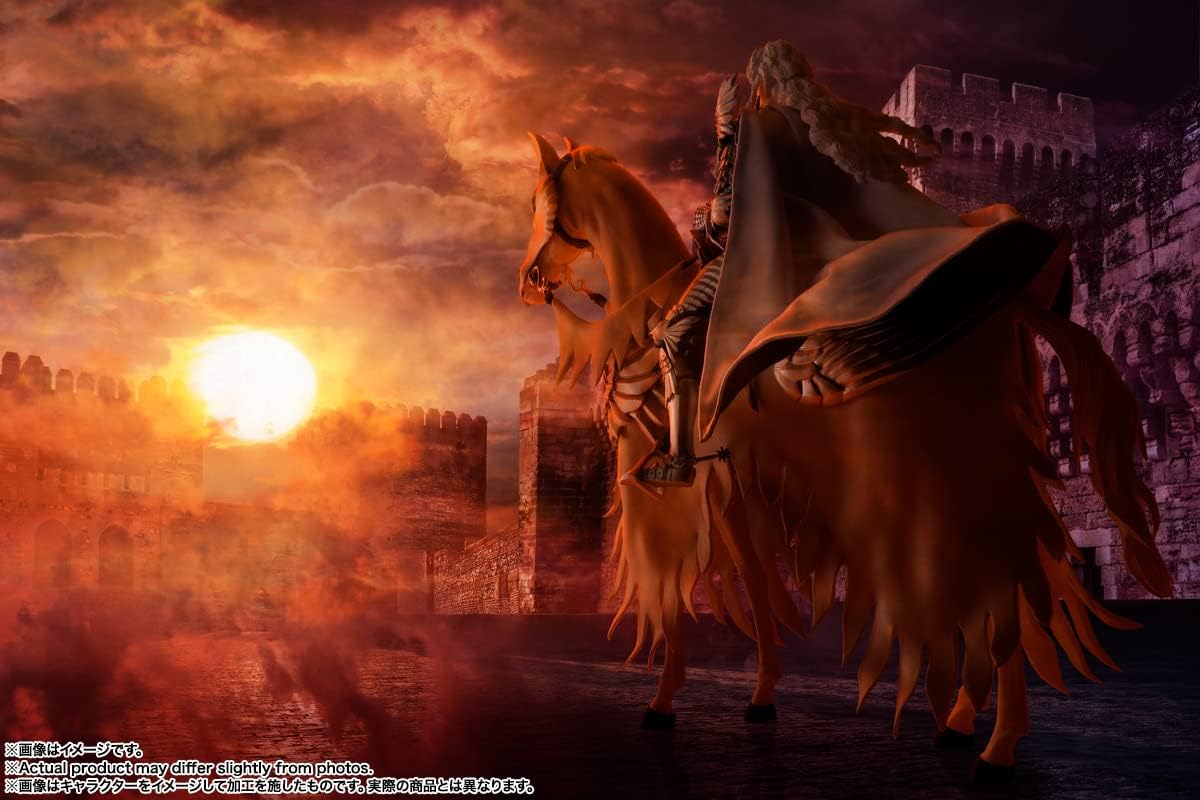 Tamashii Nations S.H. Figuarts - Berserk Griffith (Hawk of Light) Action Figure