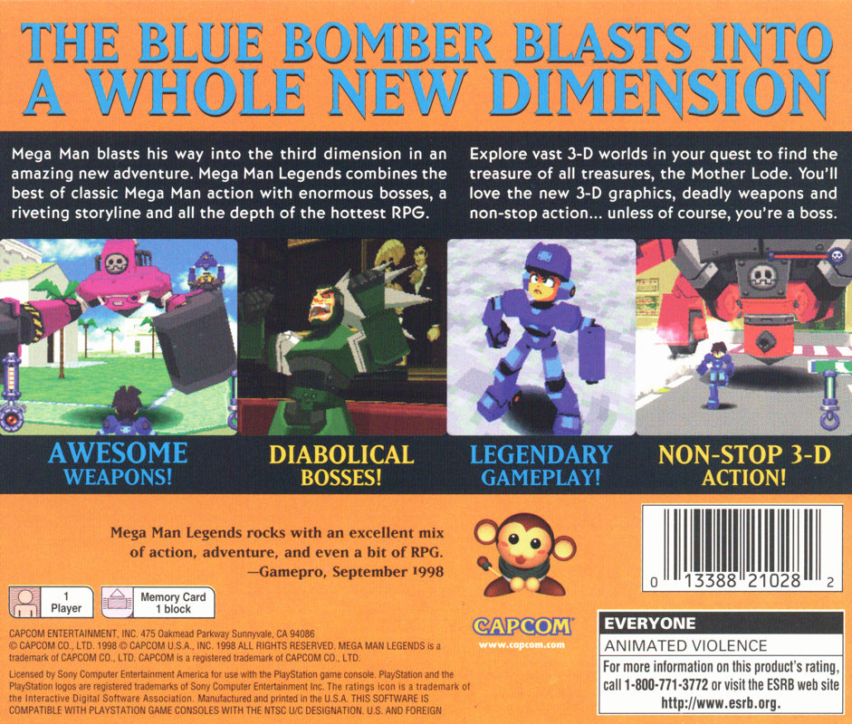 Mega Man Legends - PS1