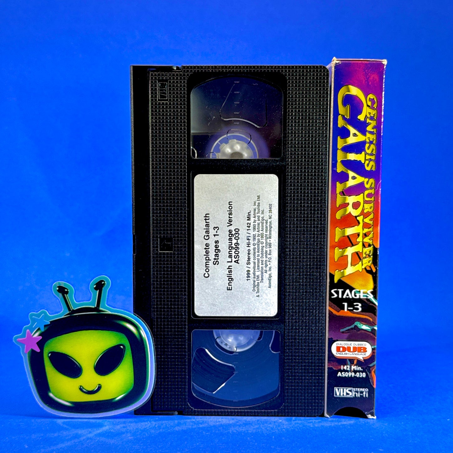 Genesis Survivor Gaiarth VHS