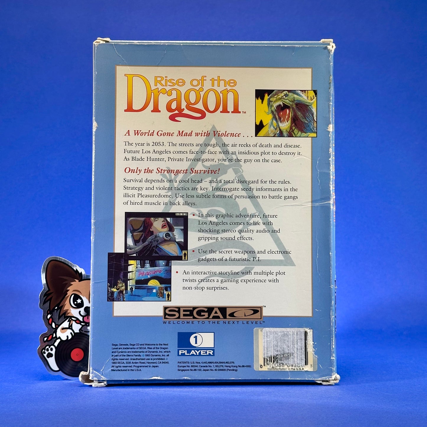 Rise of the Dragon - Sega CD