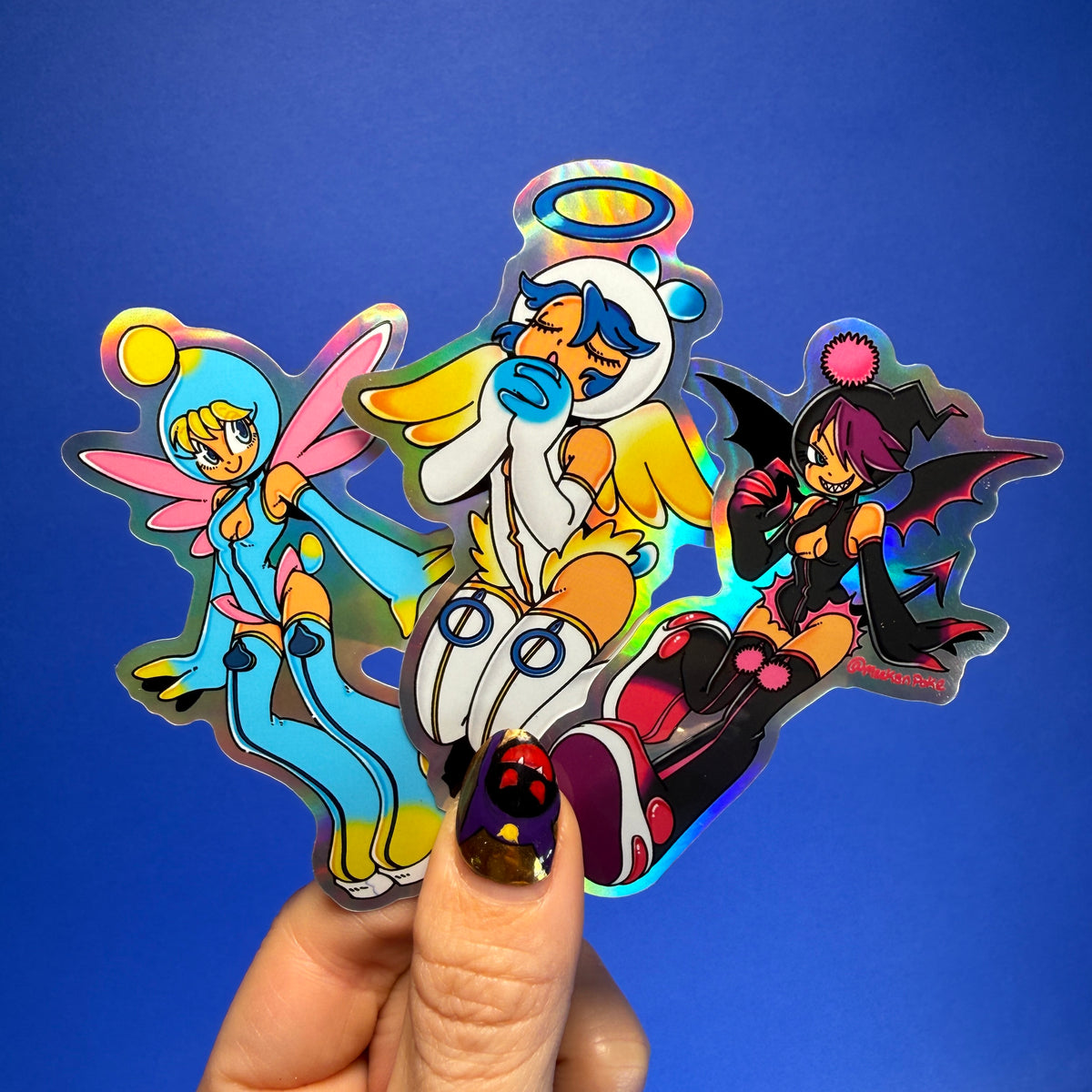 Meeks n Poke - Chaos Girls 3.5” Sticker Collection