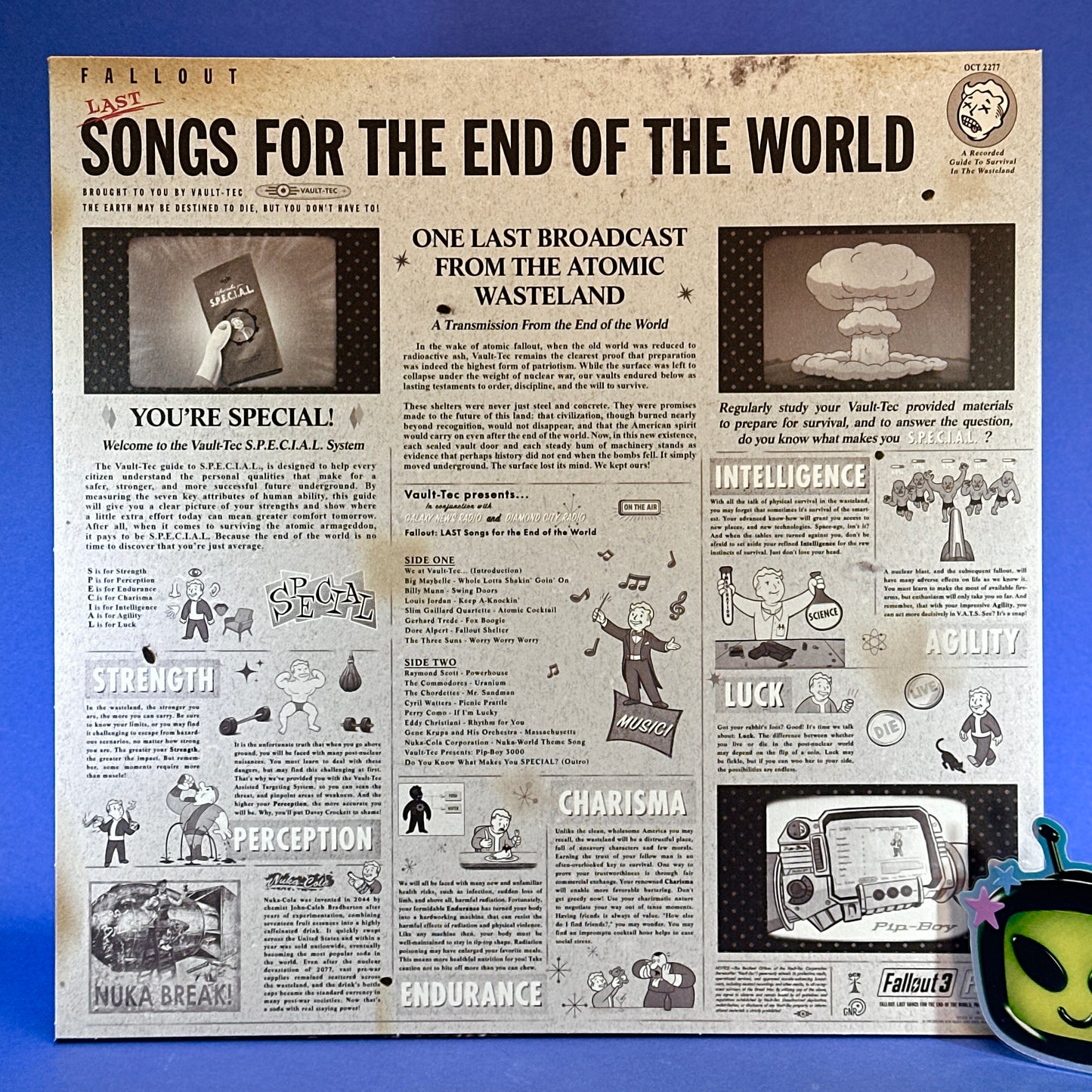 Fallout: Last Songs For The End Of The World Vinyl Record