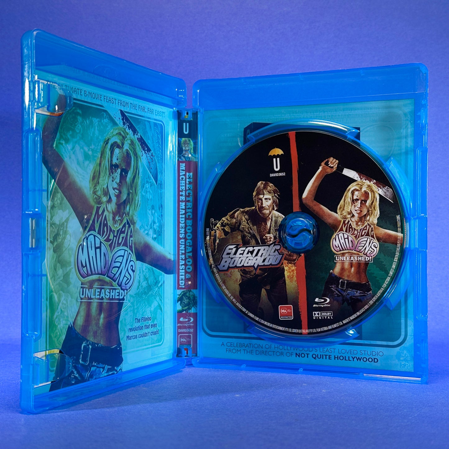 Umbrella Entertainment Double Feature - Electric Boogaloo & Machete Maidens Unleashed - Blu-ray