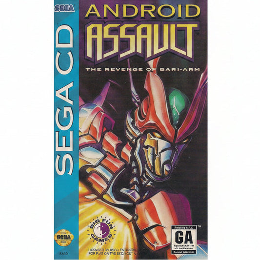 Android Assault: The Revenge of Bari-Arm - Sega CD