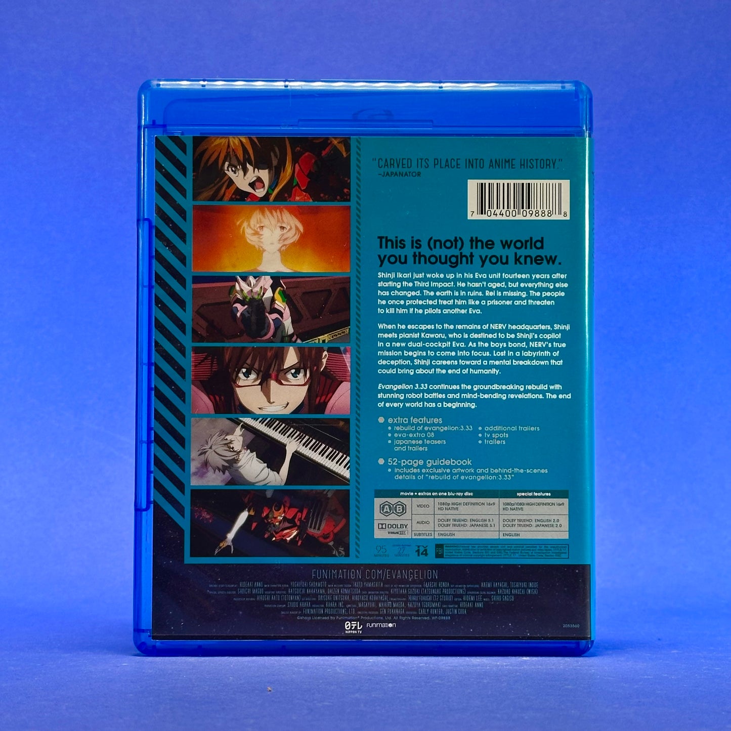 Evangelion: 3.33 - You Can (Not) Redo. - Blu-Ray
