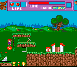 Builder Land - PC Engine Super CD-Rom