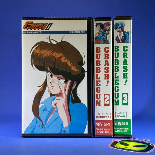 Bubblegum Crash! VHS