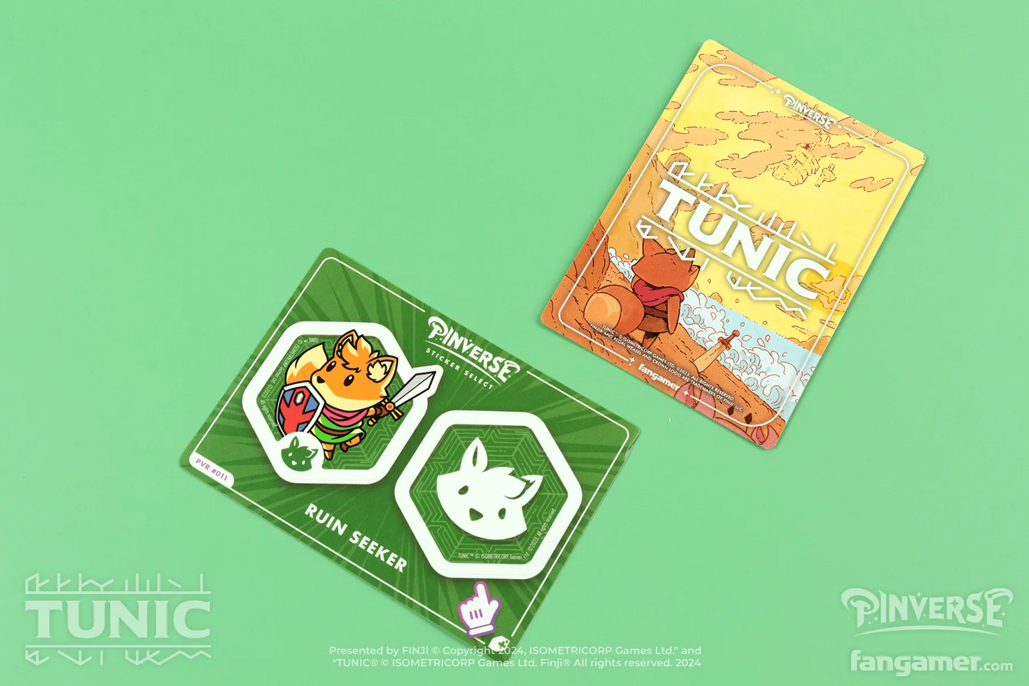 Tunic - Fox Pin Pack Enamel Pin