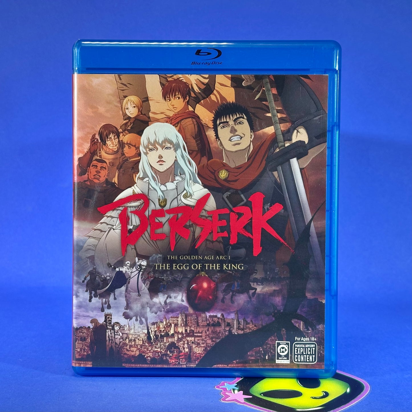 Berserk The Golden Age Arc Movies Blu-Ray/DVD