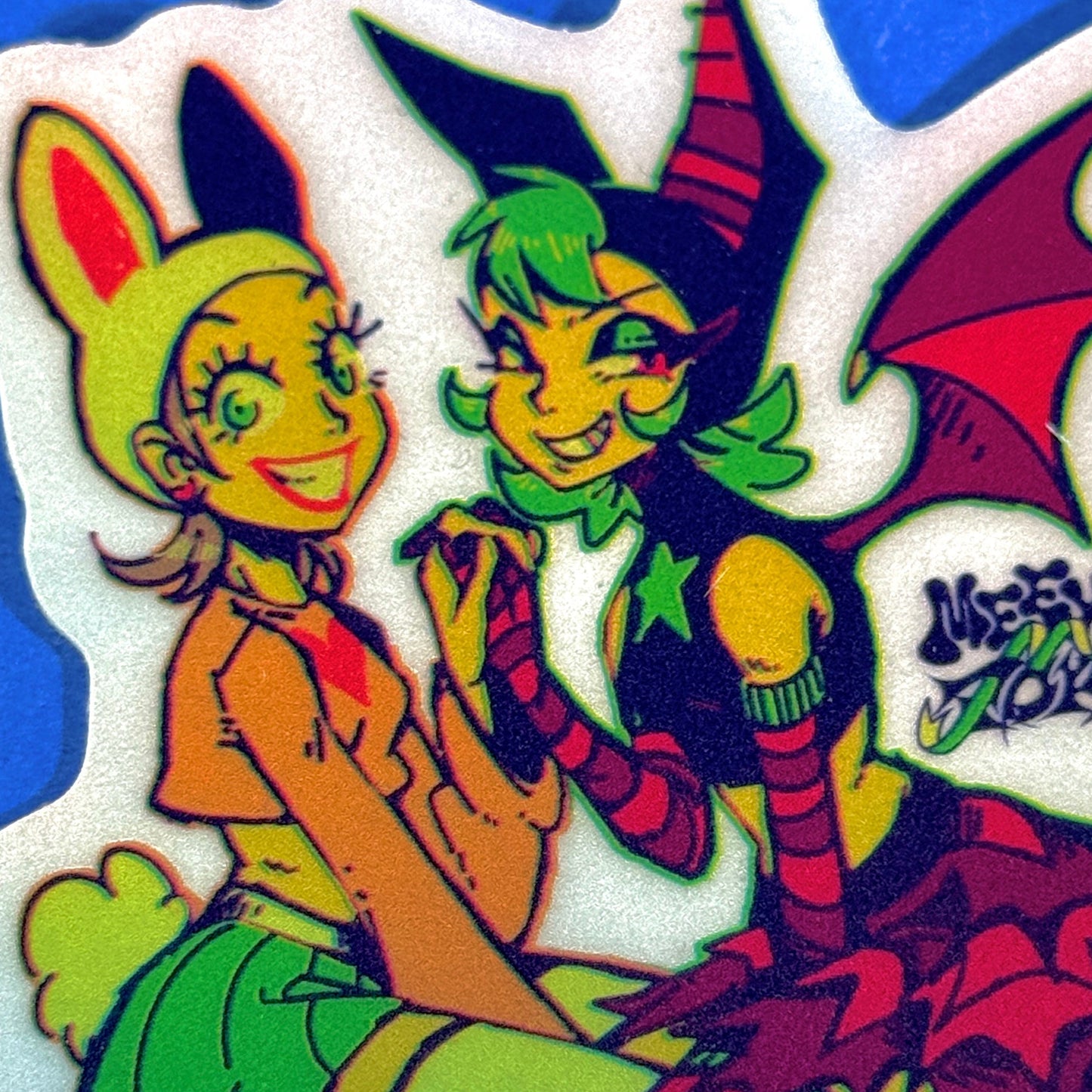 Meeks n Poke - Cutie Chaser Sticker