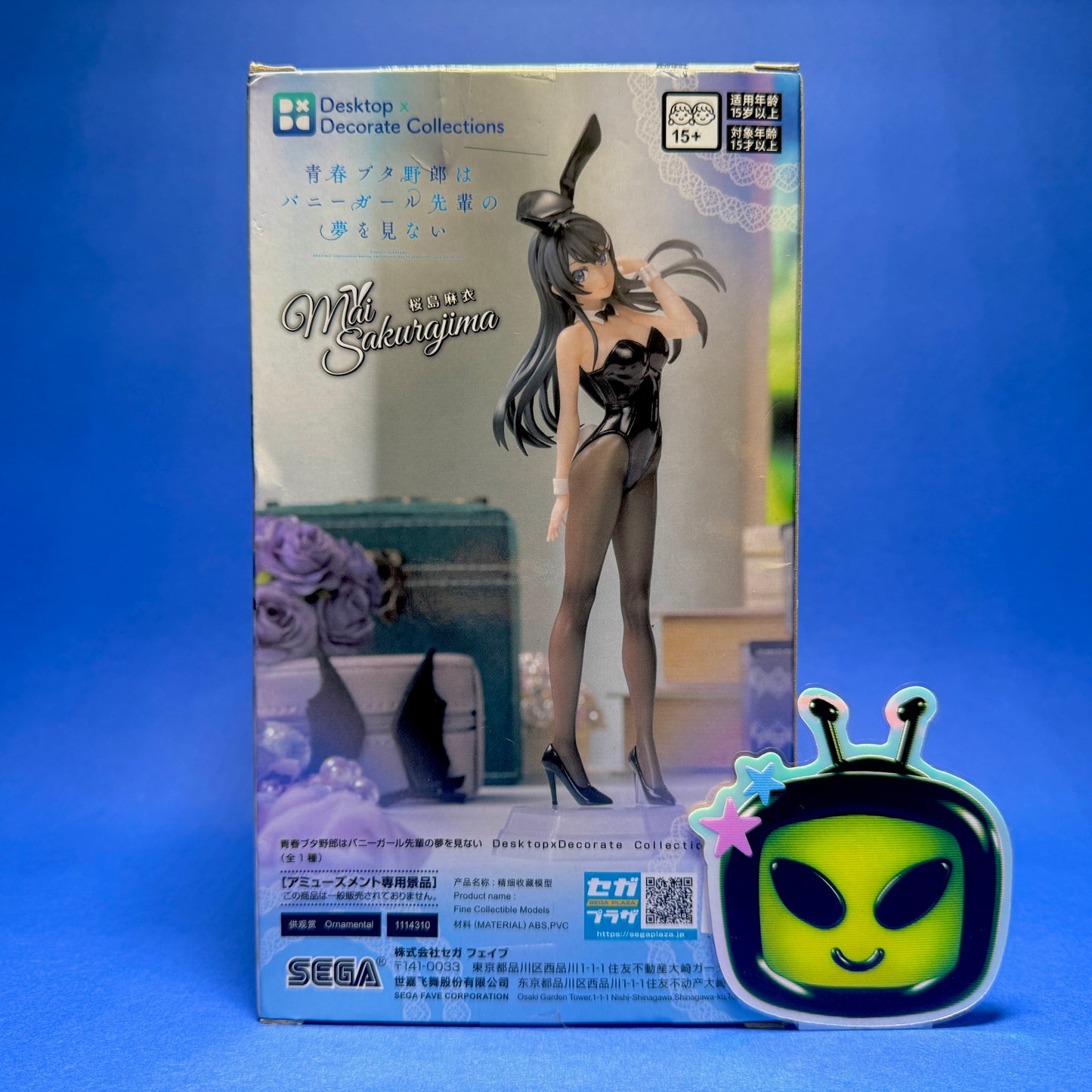 SEGA - Desktop x Decorate Collections Rascal Does Not Dream of Bunny Girl Senpai Mai Sakurajima Figure