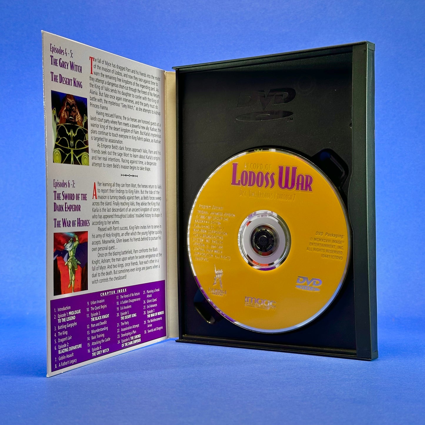 Record of Lodoss War (OVA) - DVD
