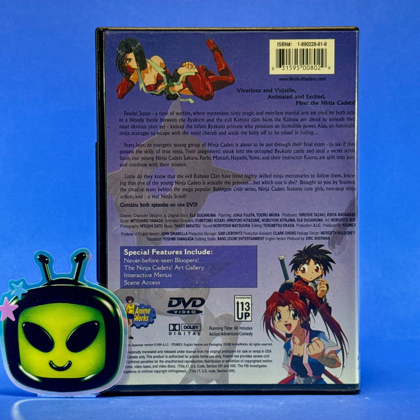 Ninja Cadets! DVD