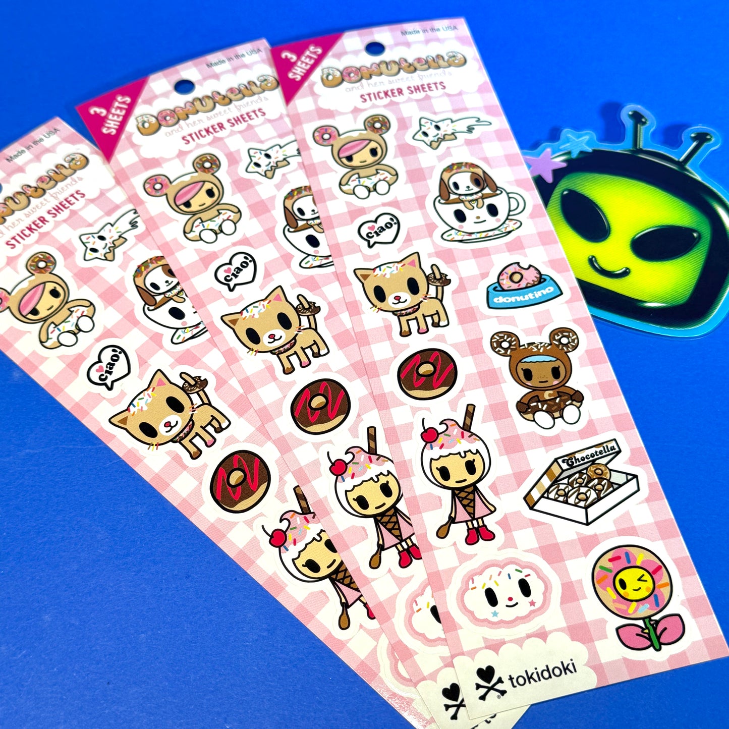 Tokidoki - Donutella Sticker Sheets