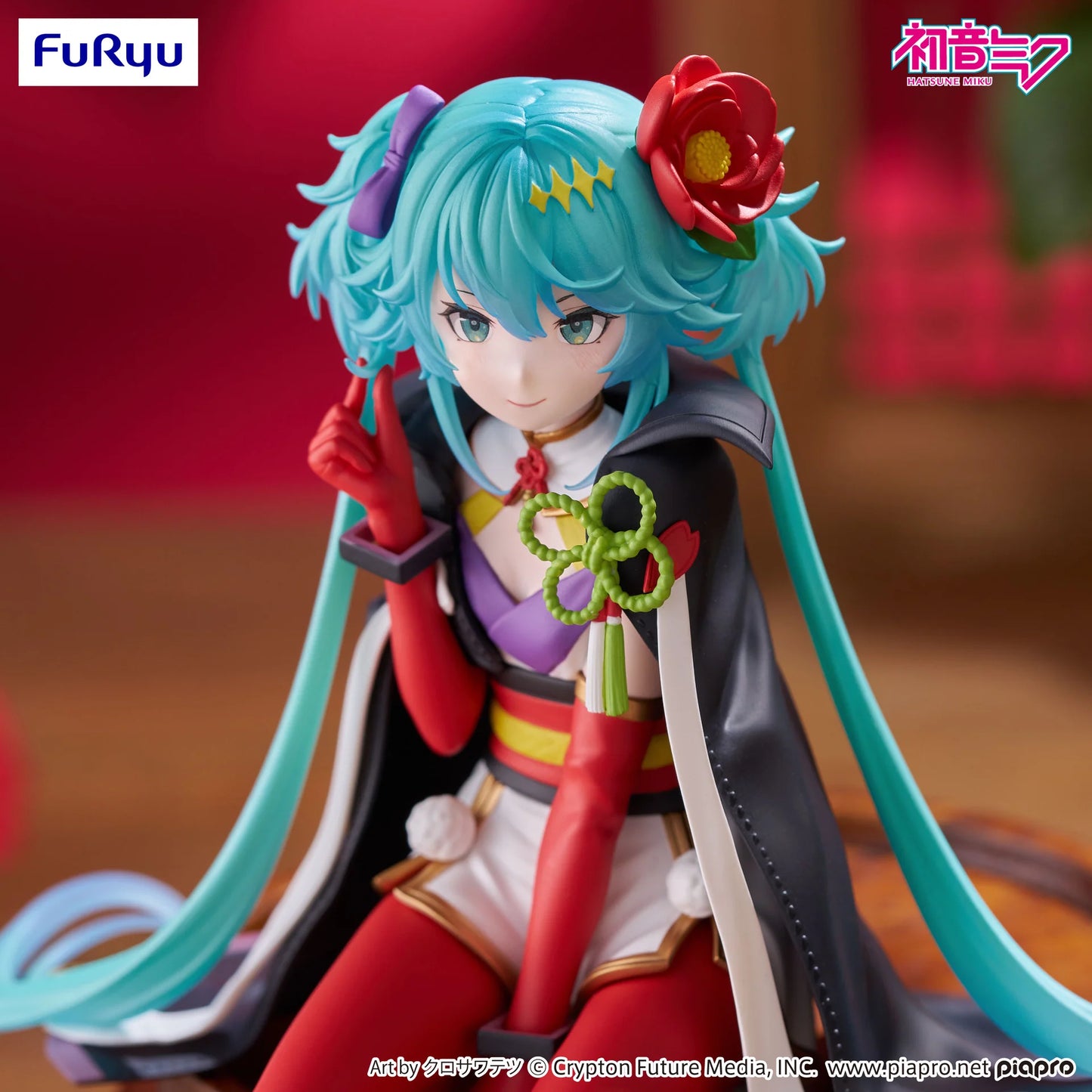 FuRyu - Hatsune Miku: Flower Fairy Camellia Noodle Stopper Figure