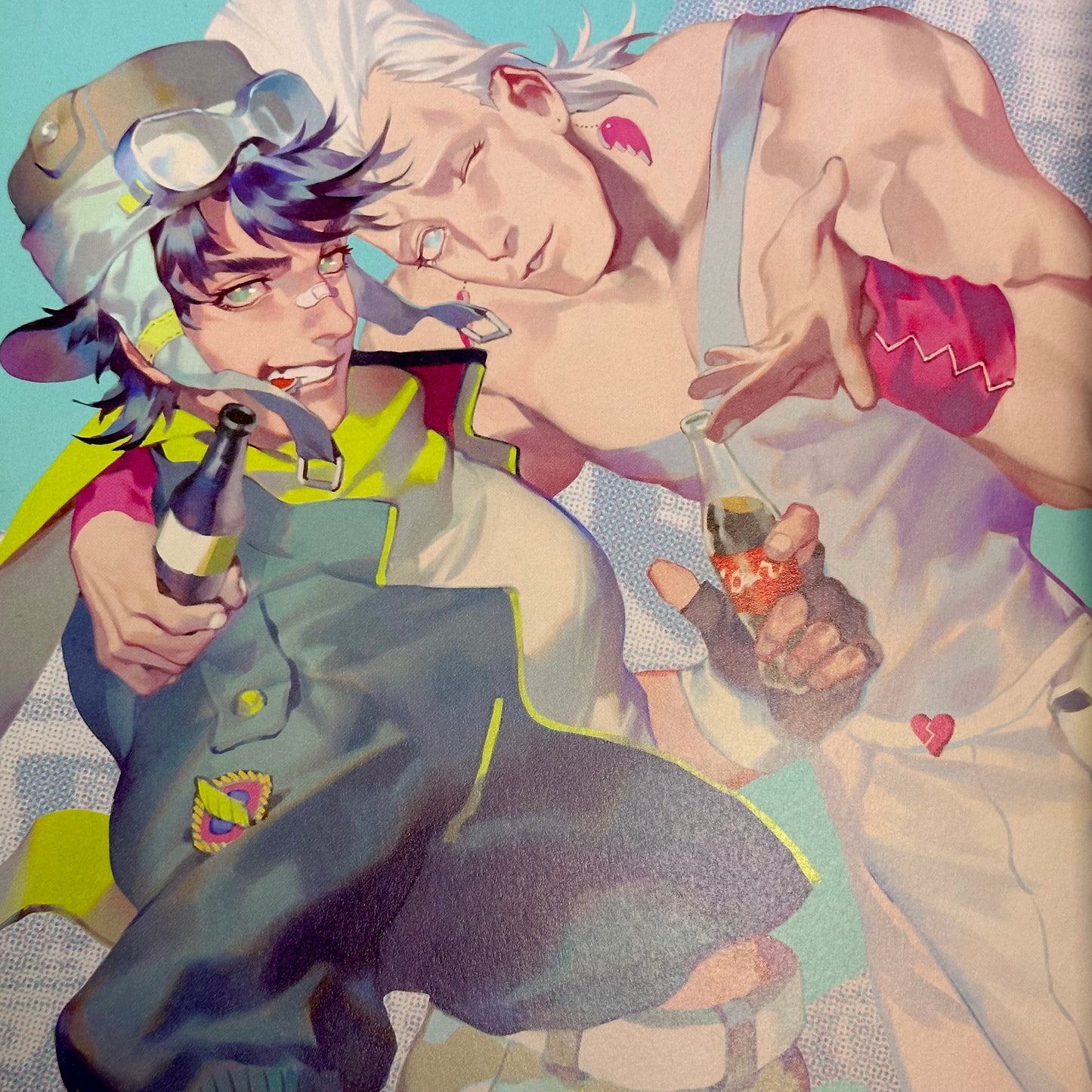 Rei_17 Falling Stars Jojo’s Bizarre Adventure Solo Illustration Fan Book